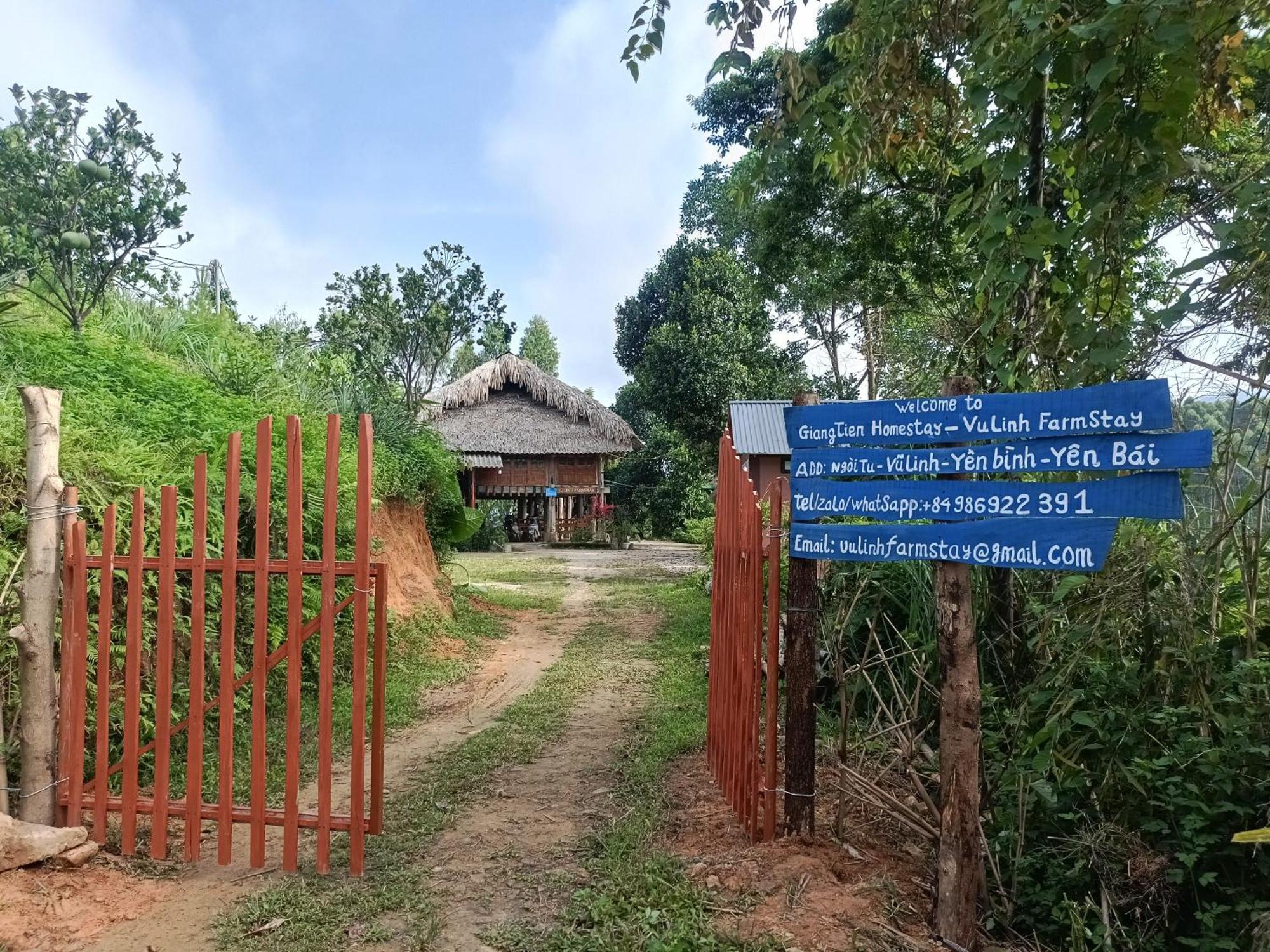 Giangtien Homestay-Vulinh Farmstay-Bungalow Yen Binh Exterior foto